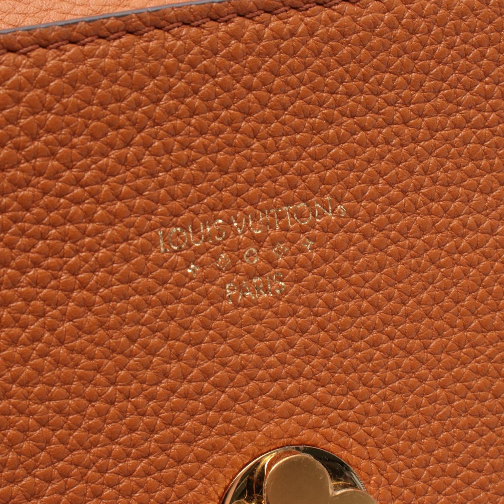 Louis Vuitton Brown Leather Shoulder Bag (Pre-Owned)