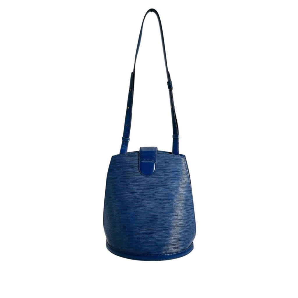 Louis Vuitton Blue Epi Leather Shoulder Bag (Pre-Owned)