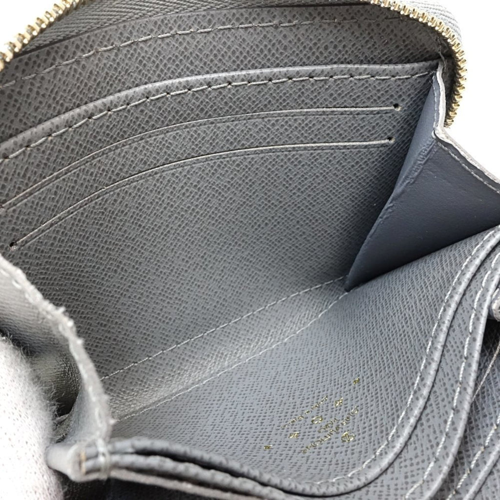 Louis Vuitton Gray Denim Coin Purse/Coin Case (Pre-Owned)