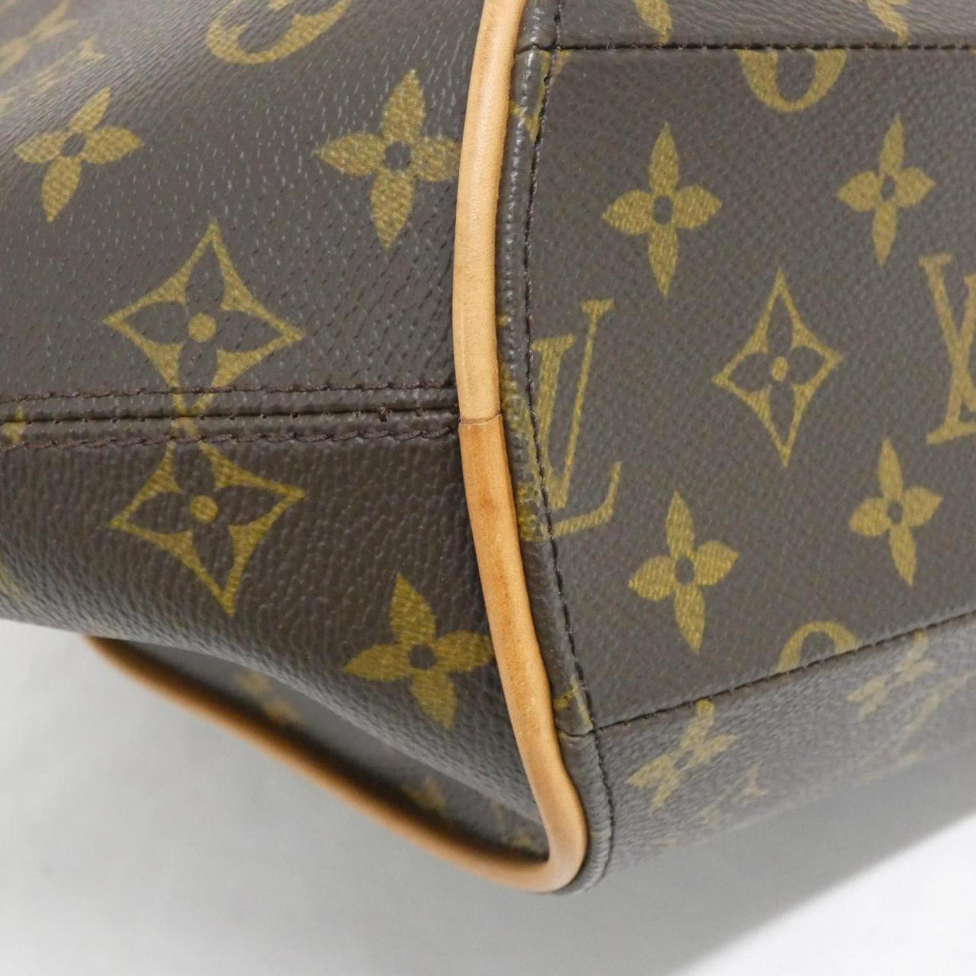 Louis Vuitton Marron Coated Canvas Handbag (Pre-Owned)