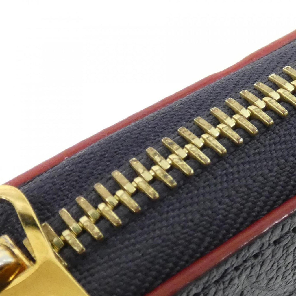 Louis Vuitton Marine Rouge Leather Long Wallet (Bi-Fold) (Pre-Owned)