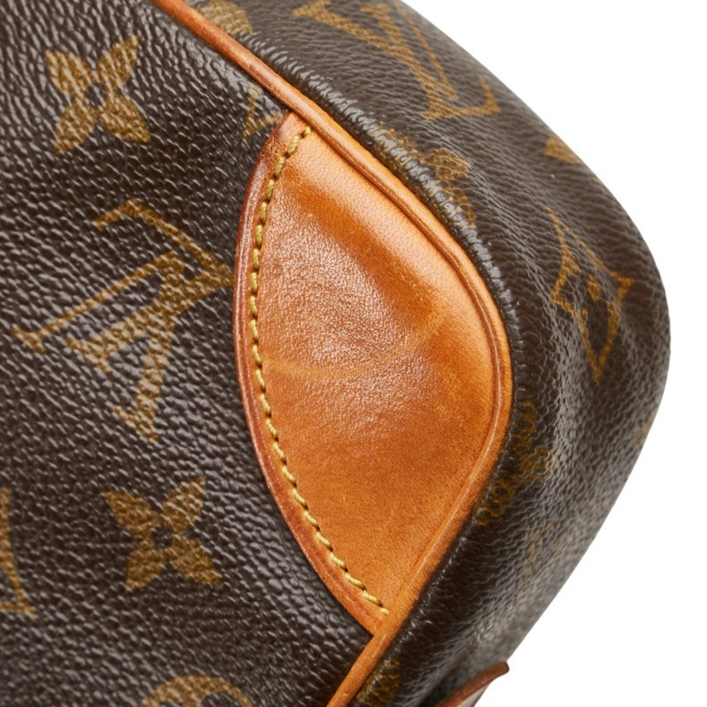 Louis Vuitton Brown Pvc Leather Clutch Bag Handbag (Pre-Owned)
