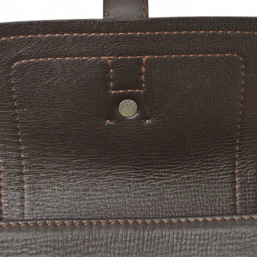 Louis Vuitton Coffee Utah Leather Shoulder Bag (Pre-Owned)