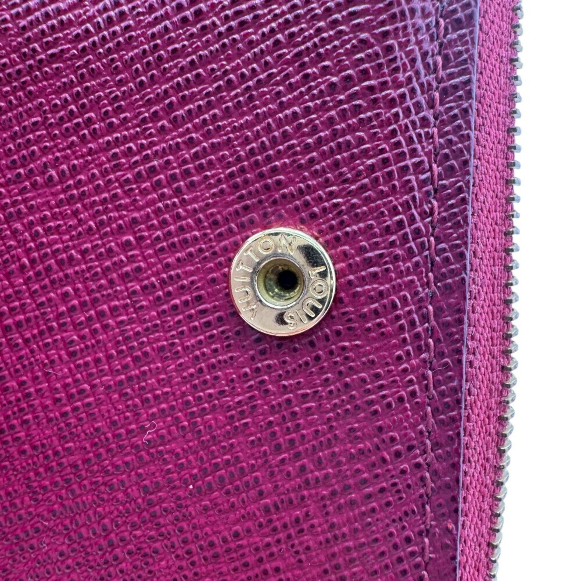 Louis Vuitton Pink Leather Wallet (Bi-Fold) (Pre-Owned)