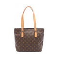 Louis Vuitton Brown Coated Canvas Pvc Monogram Leather Shoulder Bag (Pre-Owned)