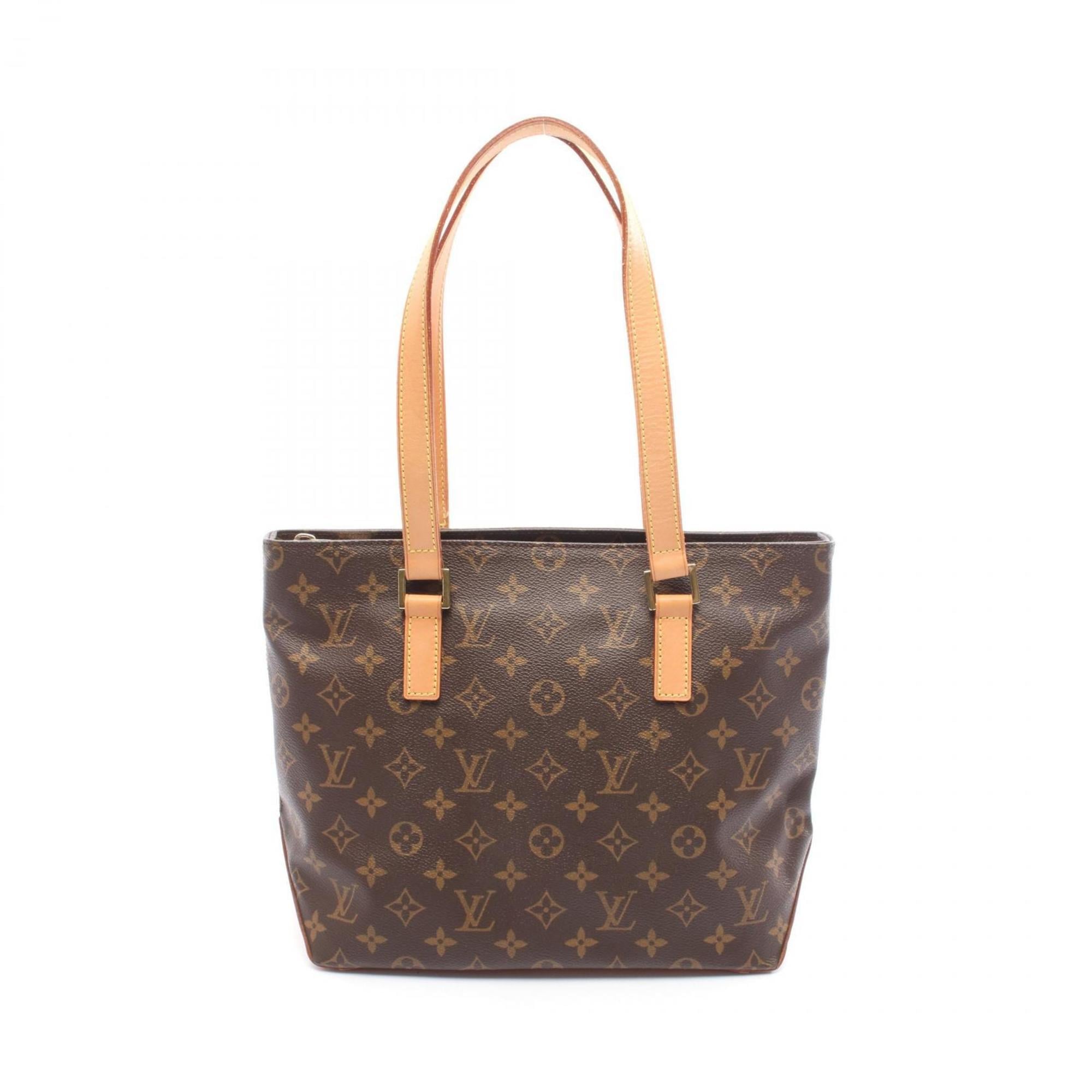Louis Vuitton Brown Coated Canvas Pvc Monogram Leather Shoulder Bag (Pre-Owned)