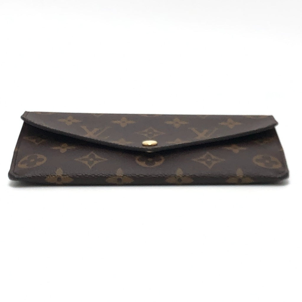 Louis Vuitton Monogram Brown Rose Ballerine Monogram Long Bill Wallet (Bi-Fold) (Pre-Owned)