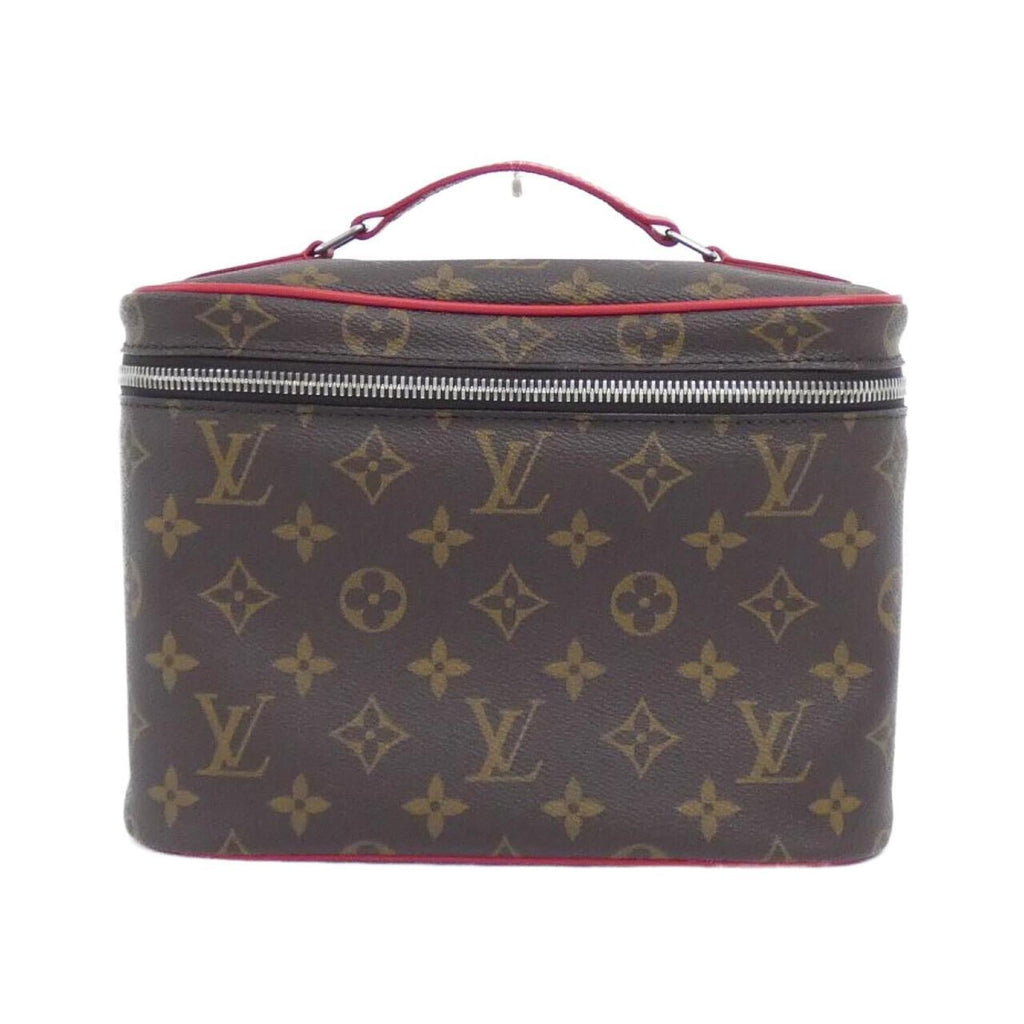 Louis Vuitton Marron Monogram Red Color Coated Canvas Handbag (Pre-Owned)