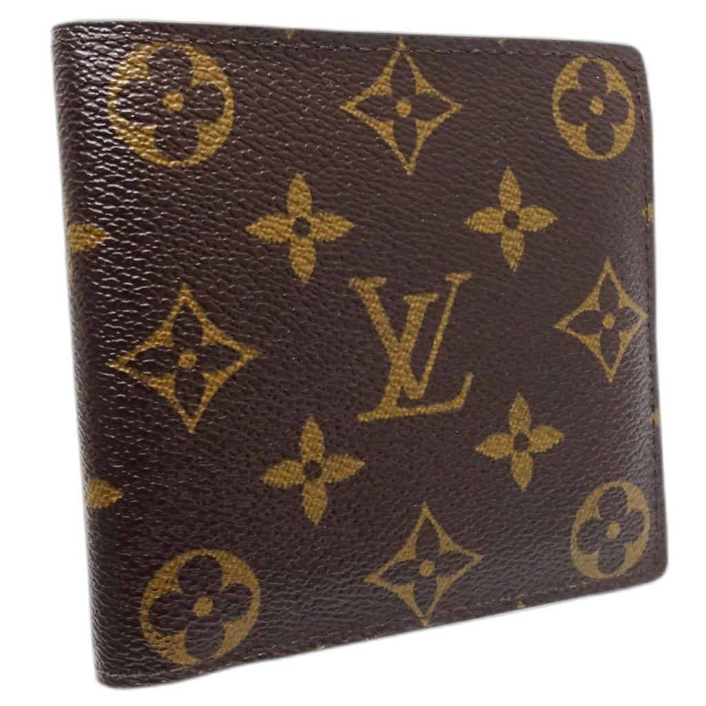 Louis Vuitton Monogram Brown Canvas Wallet (Bi-Fold) (Pre-Owned)