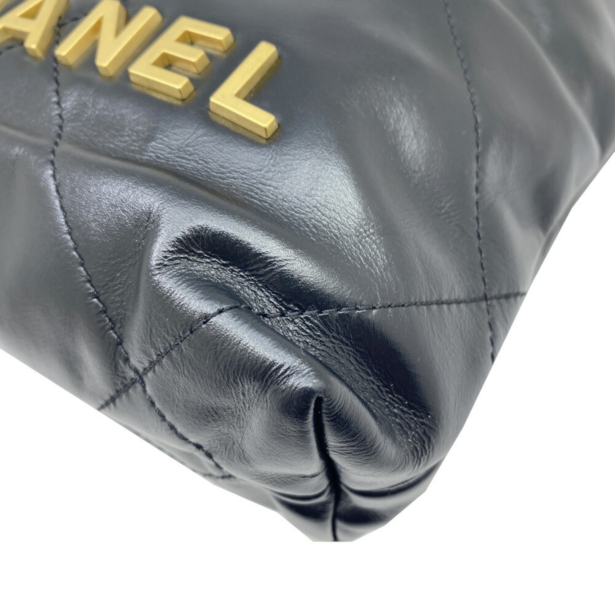 22 Chain Hobo Quilted Calfskin Mini