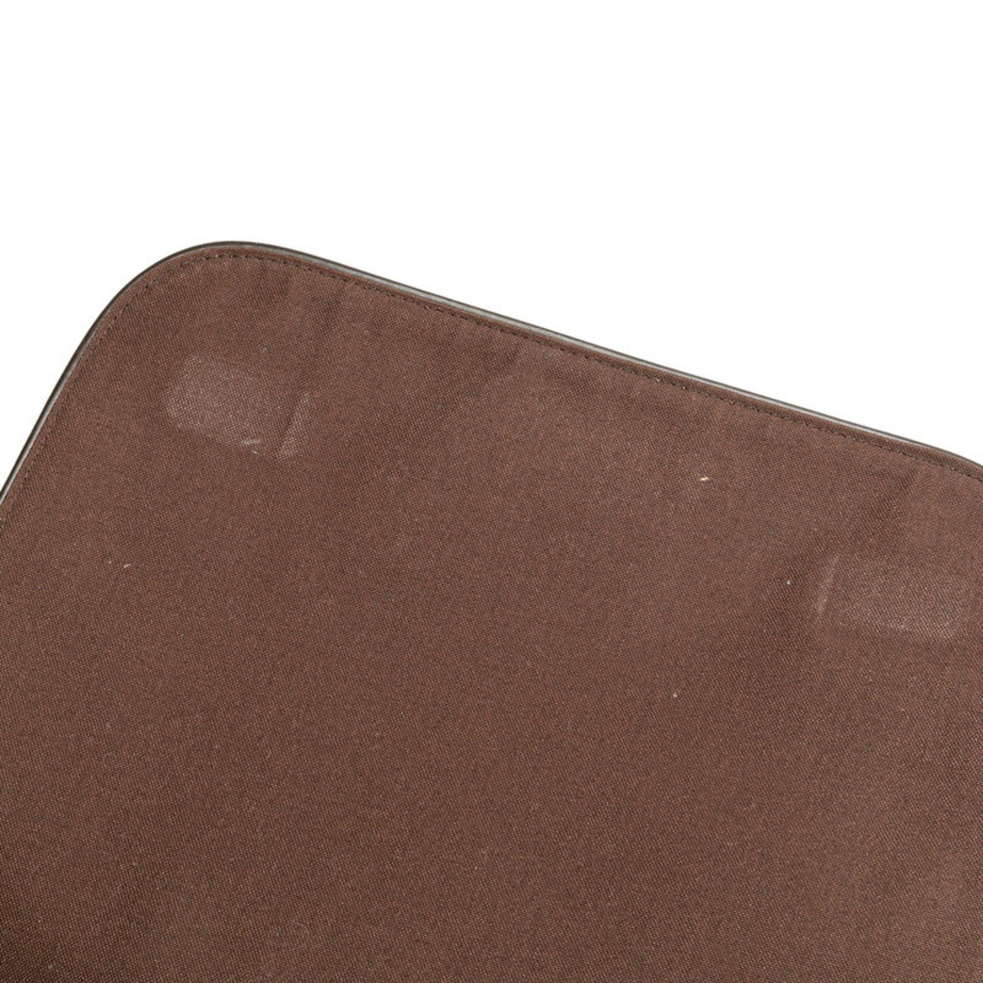 Louis Vuitton Brown Pvc Leather Shoulder Bag (Pre-Owned)