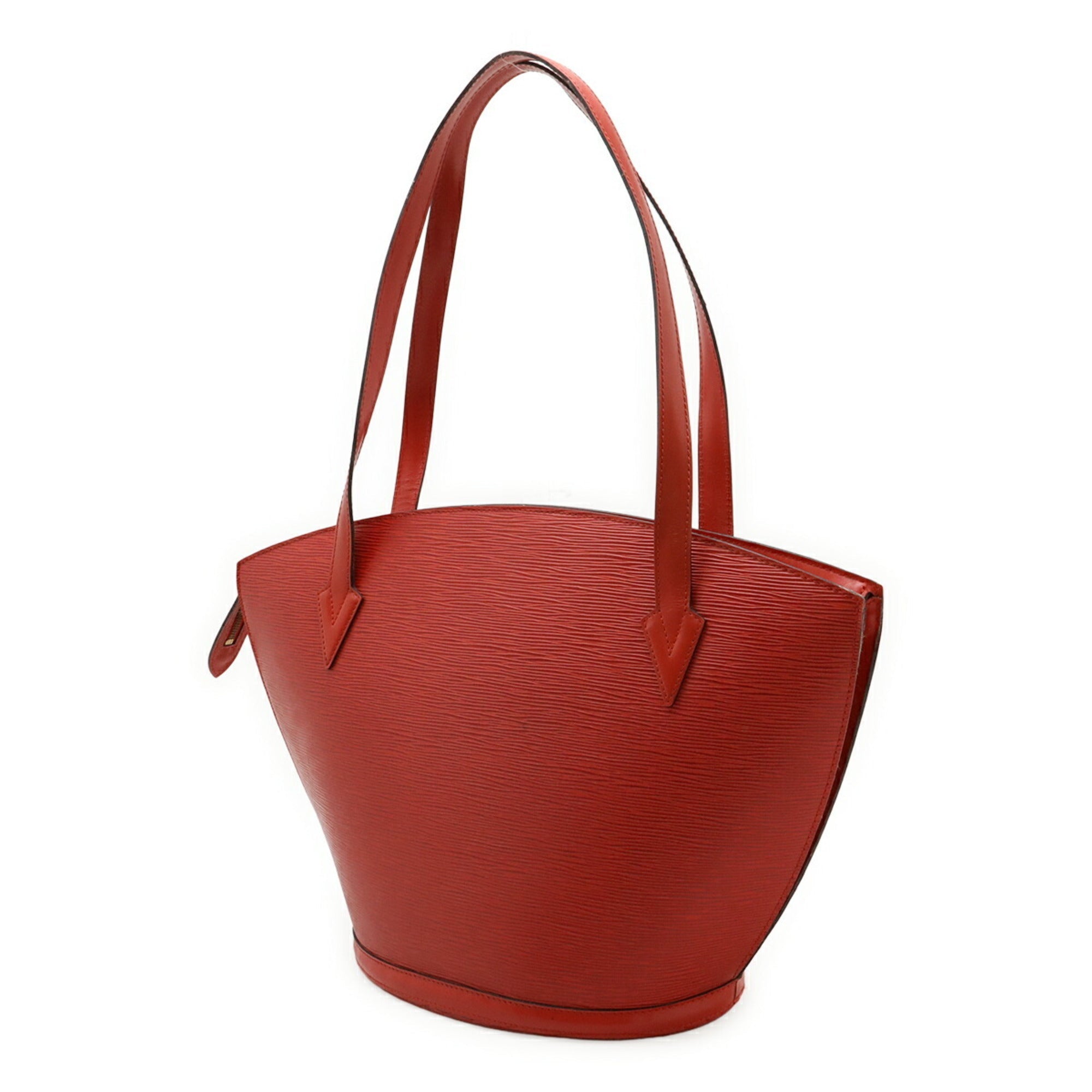 Louis Vuitton Castilian Red Epi Leather Shoulder Bag Tote Bag (Pre-Owned)