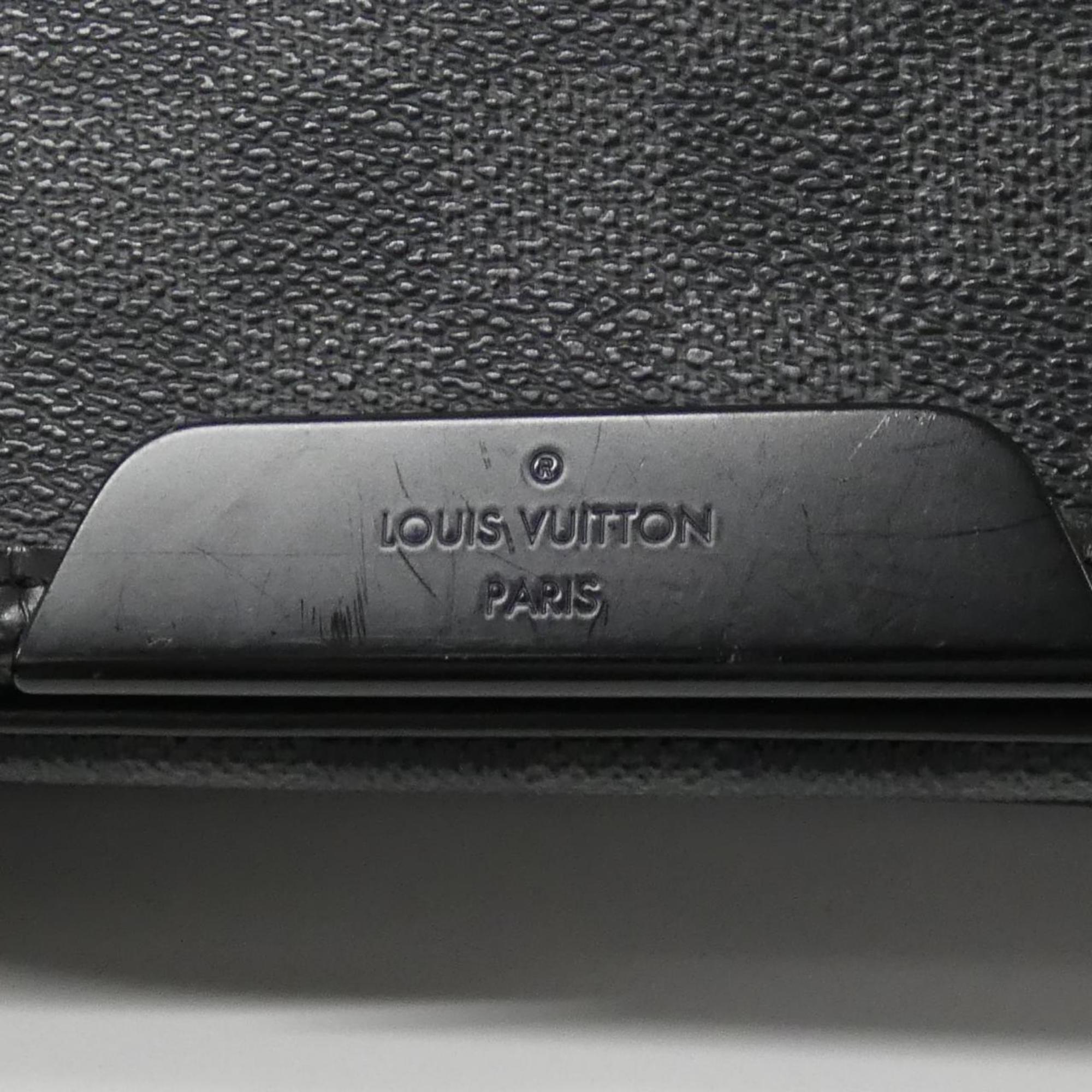 Louis Vuitton Graphite Coated Canvas Shoulder Bag (Pre-Owned)