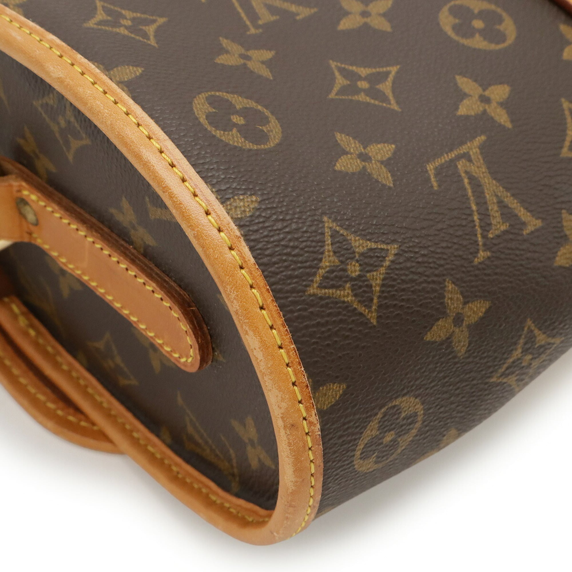 Louis Vuitton Brown Canvas Shoulder Bag (Pre-Owned)