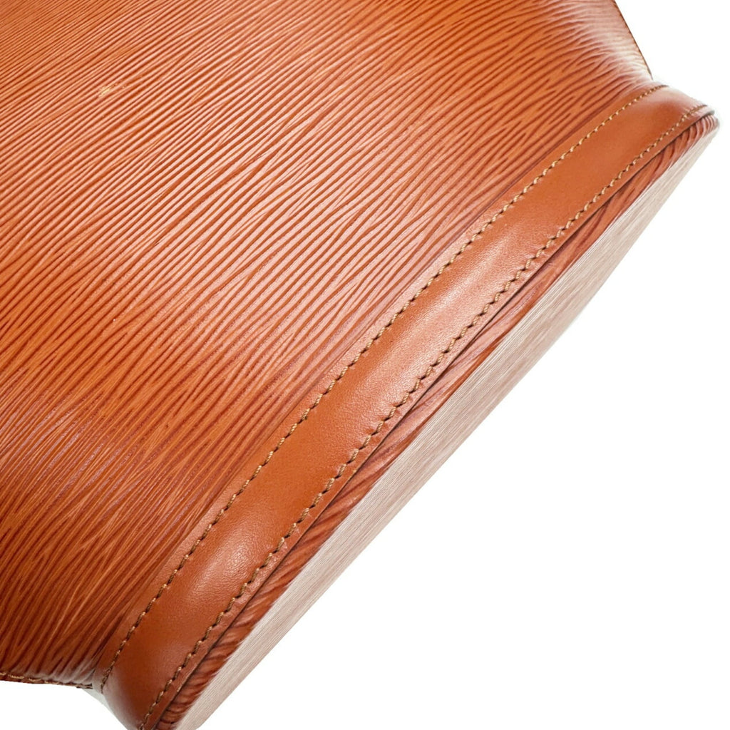 Louis Vuitton Brown Kenyan Brown Epi Leather Handbag Tote Bag (Pre-Owned)