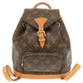 Louis Vuitton Brown Monogram Canvas Backpack (Pre-Owned)