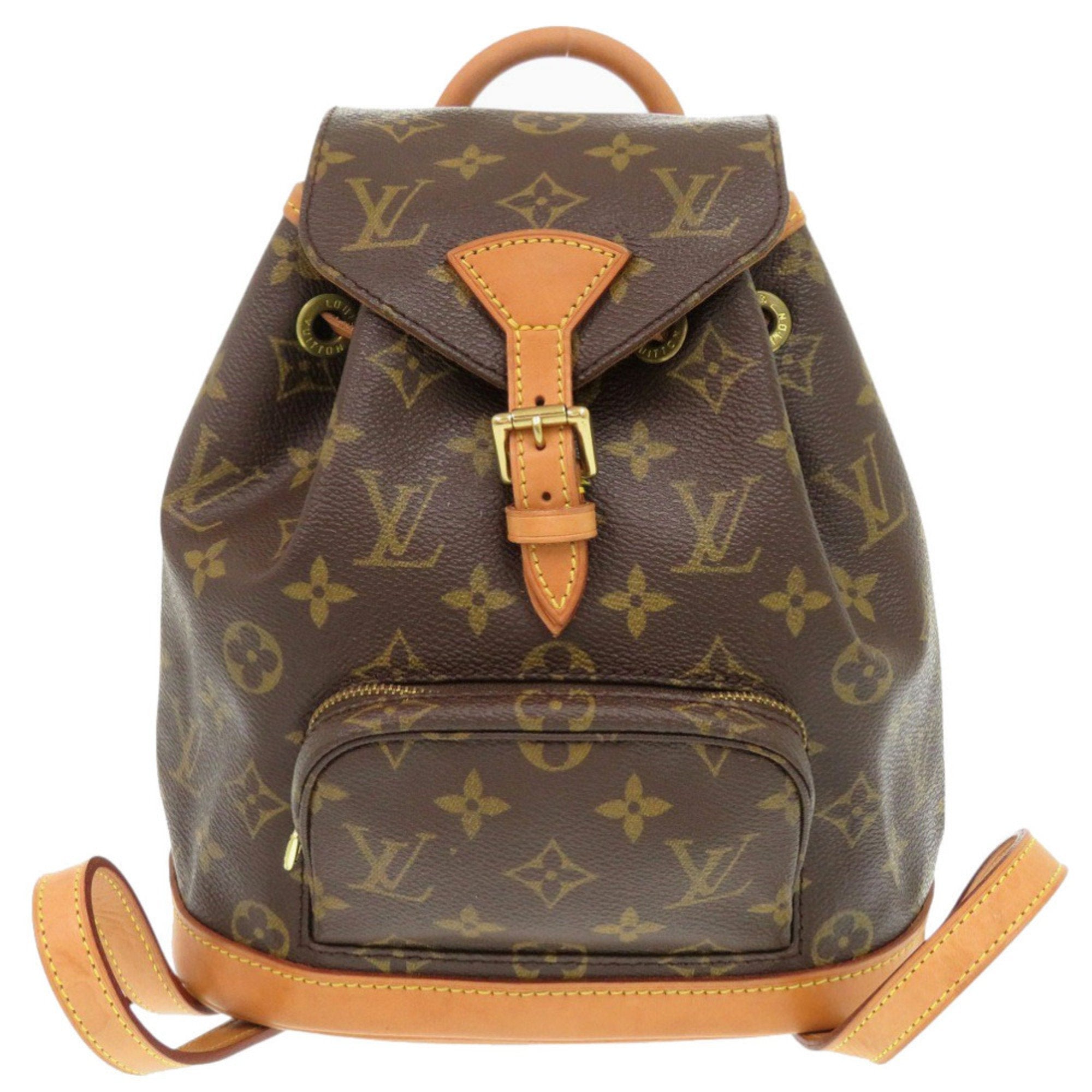 Louis Vuitton Brown Monogram Canvas Backpack (Pre-Owned)