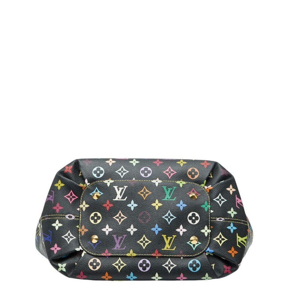 Louis Vuitton Black Multi-Color Noir Pvc Leather Shoulder Bag Tote Bag (Pre-Owned)