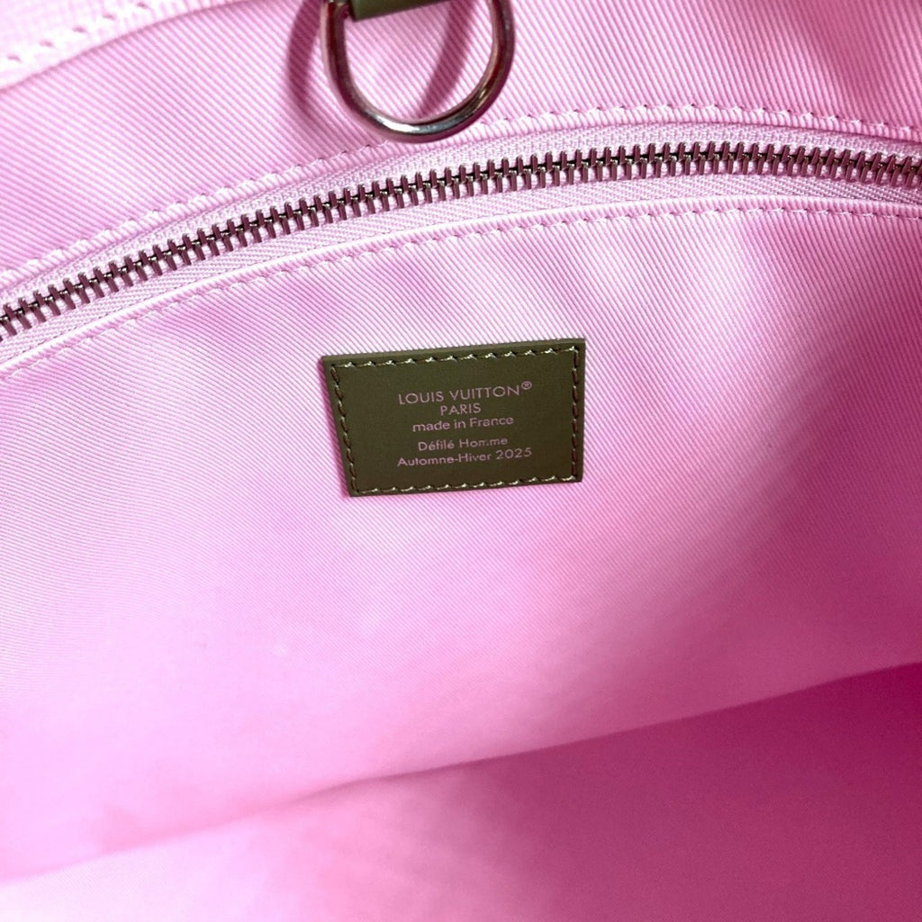 Louis Vuitton Pink Leather Shopping Bag Shoulder Bag Tote Bag (Pre-Owned)