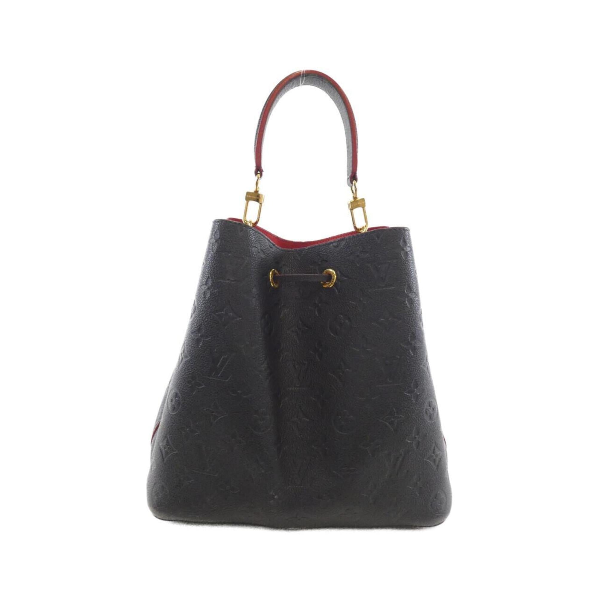 Louis Vuitton Marine Rouge Leather Shoulder Bag (Pre-Owned)