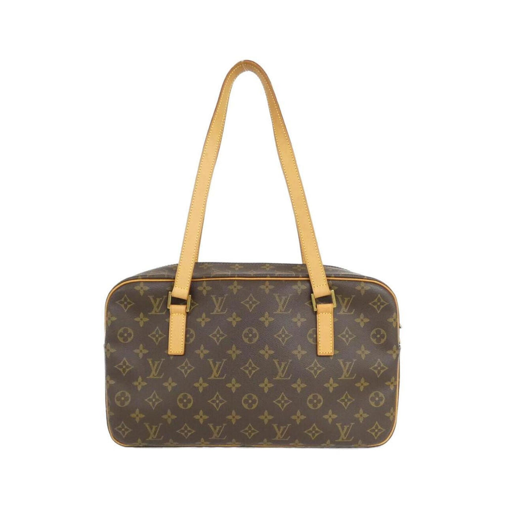 Louis Vuitton Marron Coated Canvas Shoulder Bag (Pre-Owned)