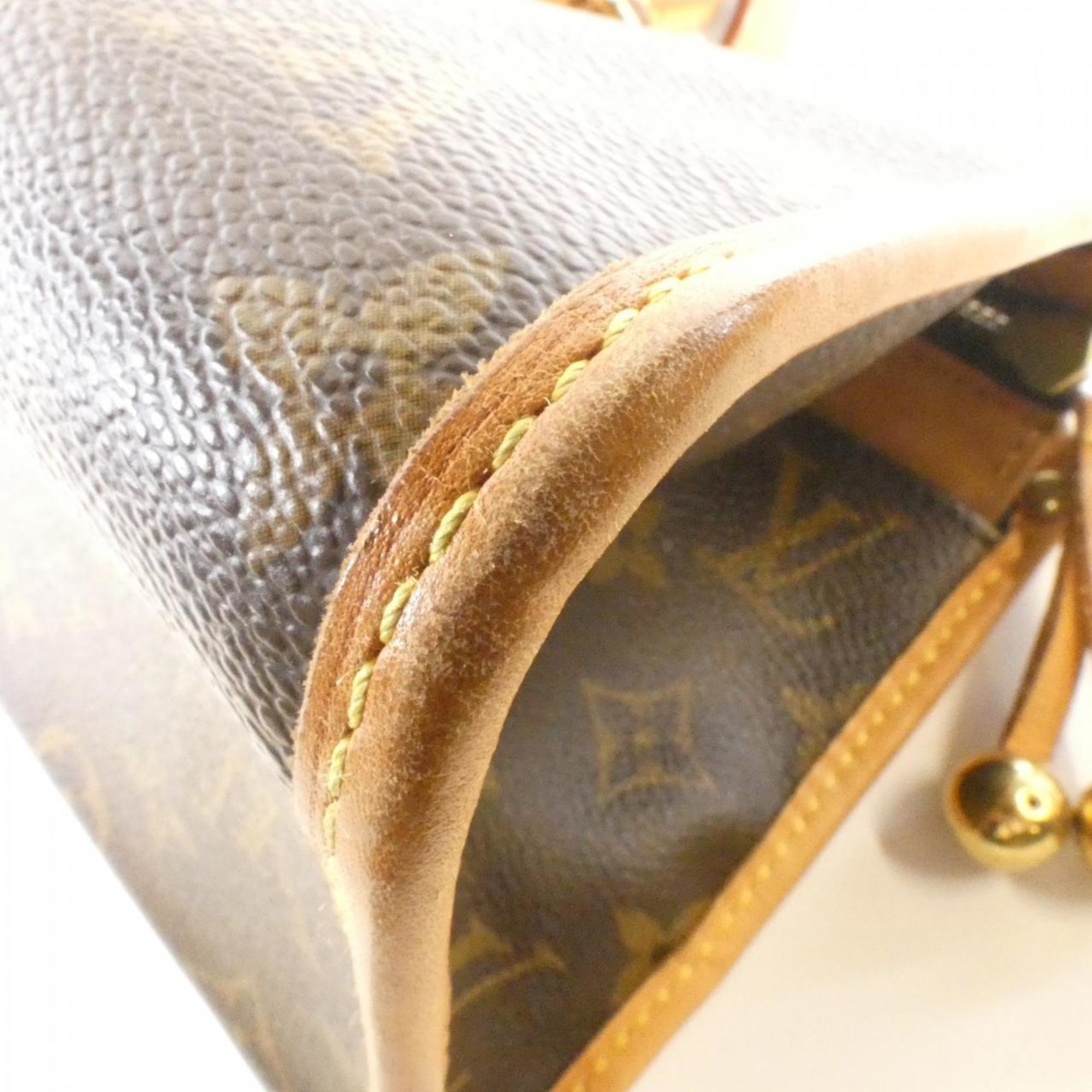 Louis Vuitton Brown Coated Canvas Handbag (Pre-Owned)