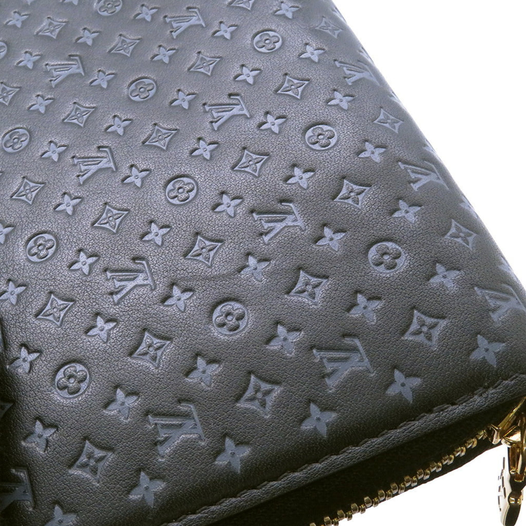 Louis Vuitton Noir Monogram Long Wallet (Bi-Fold) (Pre-Owned)