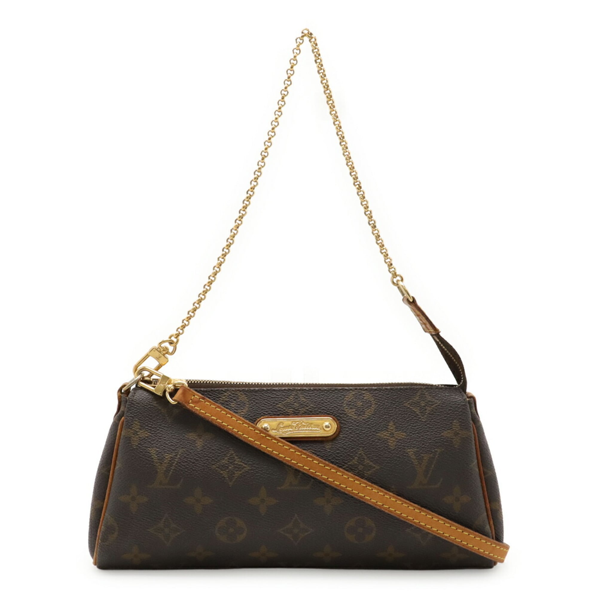 Louis Vuitton Brown Monogram Monogram Handbag Pouch Shoulder Bag (Pre-Owned)