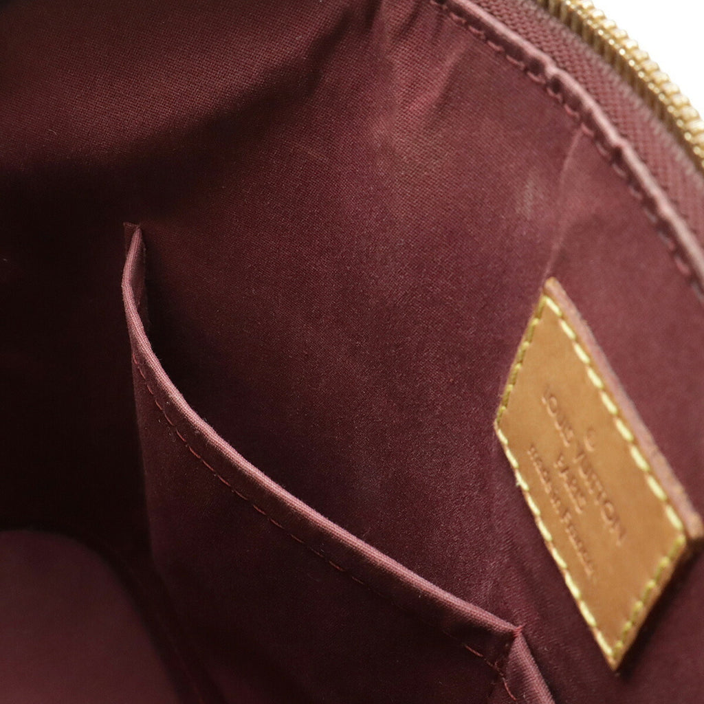 Louis Vuitton Bordeaux Rouge Fauviste Monogram Vernis Handbag (Pre-Owned)