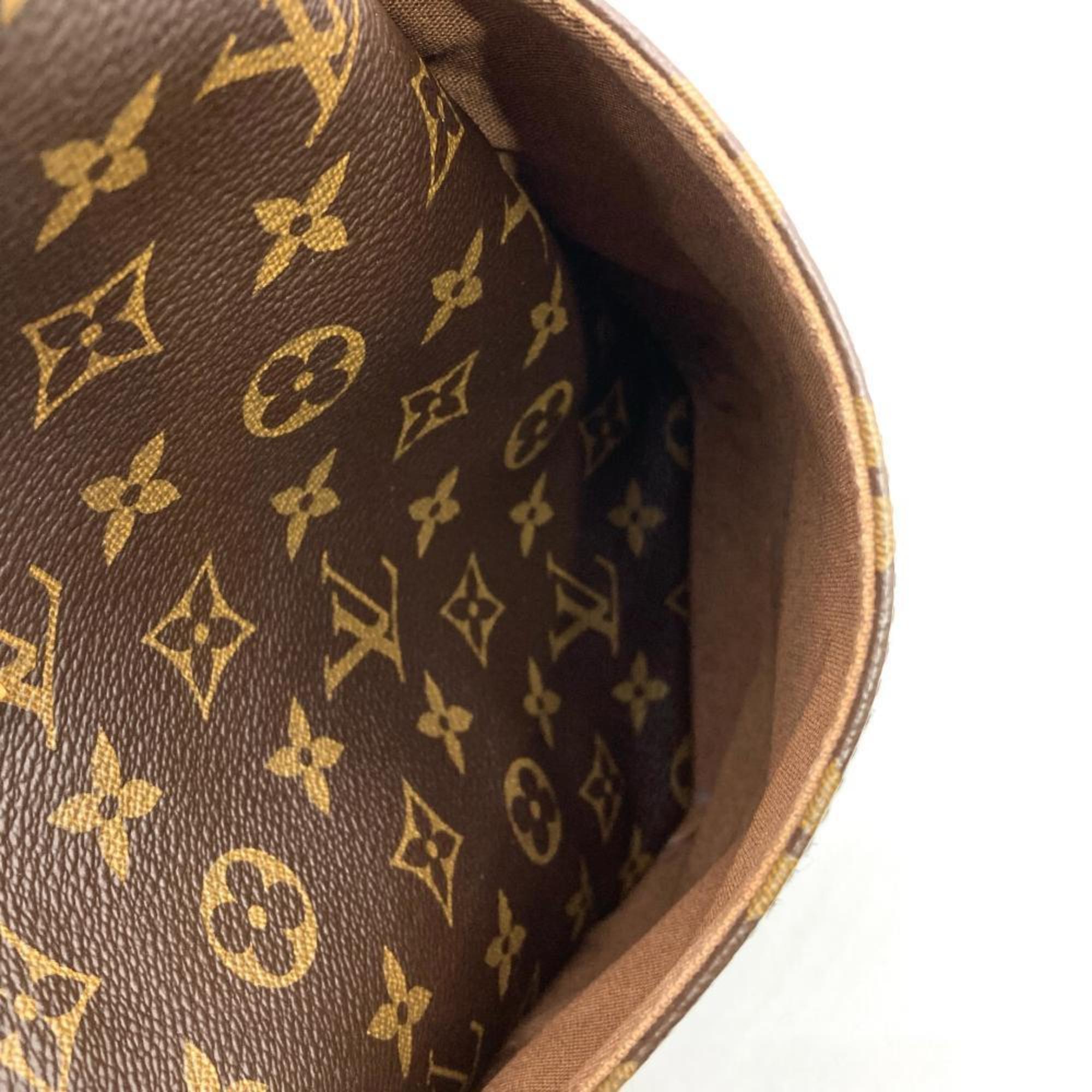 Louis Vuitton Brown Monogram Canvas Tote Bag (Pre-Owned)