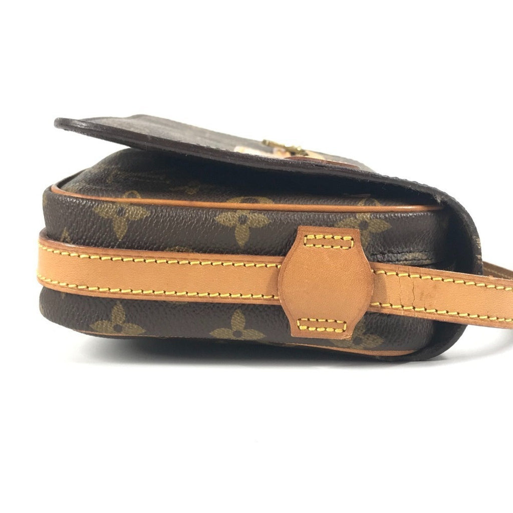 Louis Vuitton Brown Monogram Canvas Pochette Shoulder Bag (Pre-Owned)