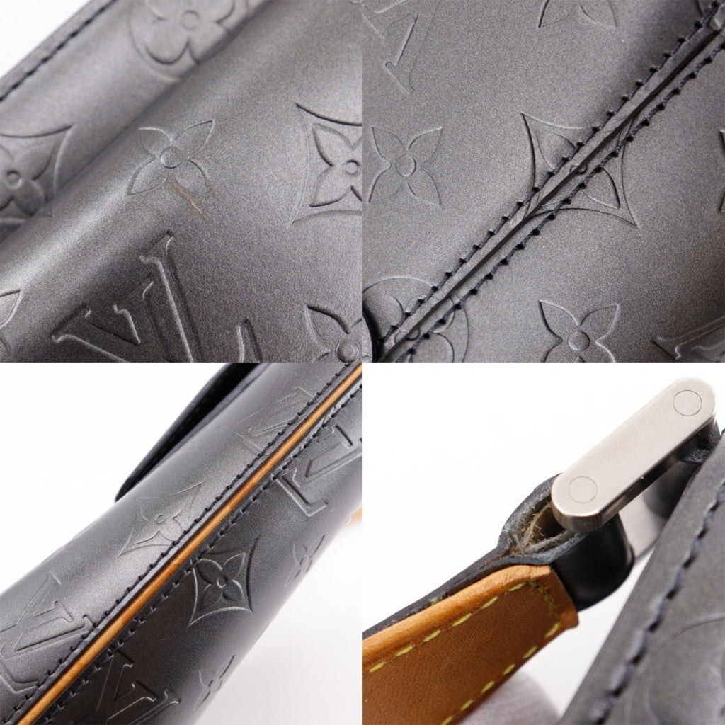 Louis Vuitton Monogram Mat Noir Monogram Mat Shoulder Bag (Pre-Owned)