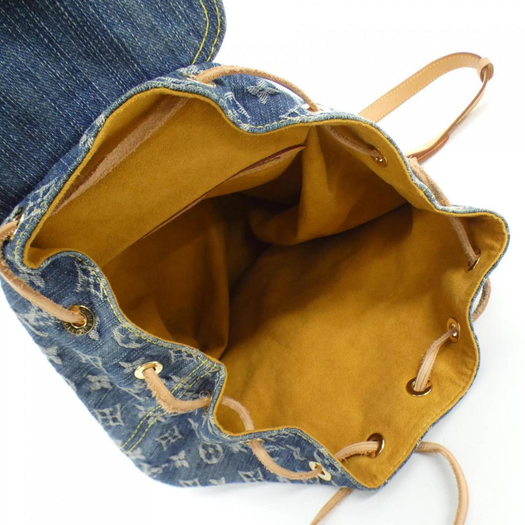 Louis Vuitton Blue Denim Backpack (Pre-Owned)