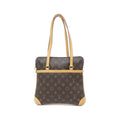 Louis Vuitton Marron Coated Canvas Shoulder Bag (Pre-Owned)