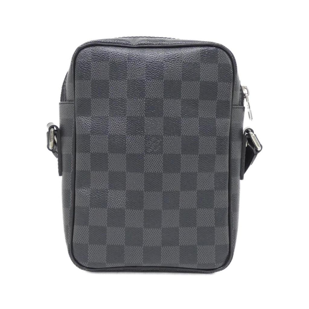 Louis Vuitton Graphite Coated Canvas Shoulder Bag (Pre-Owned)