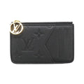 Louis Vuitton Monogram Empreinte Black Leather Coin Purse/Coin Case (Pre-Owned)