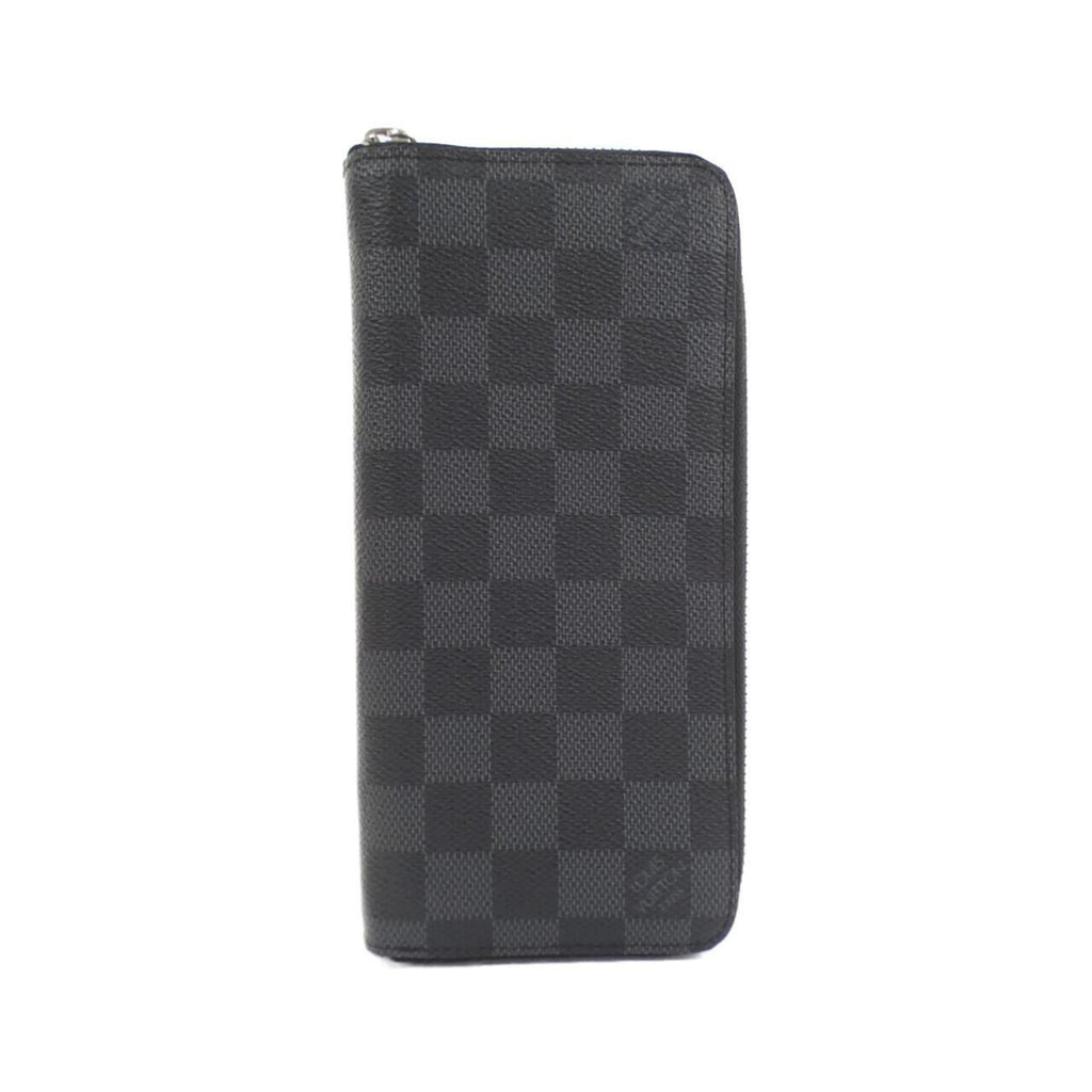 Louis Vuitton Graphite Coated Canvas Long Wallet (Bi-Fold) (Pre-Owned)