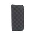 Louis Vuitton Graphite Coated Canvas Long Wallet (Bi-Fold) (Pre-Owned)