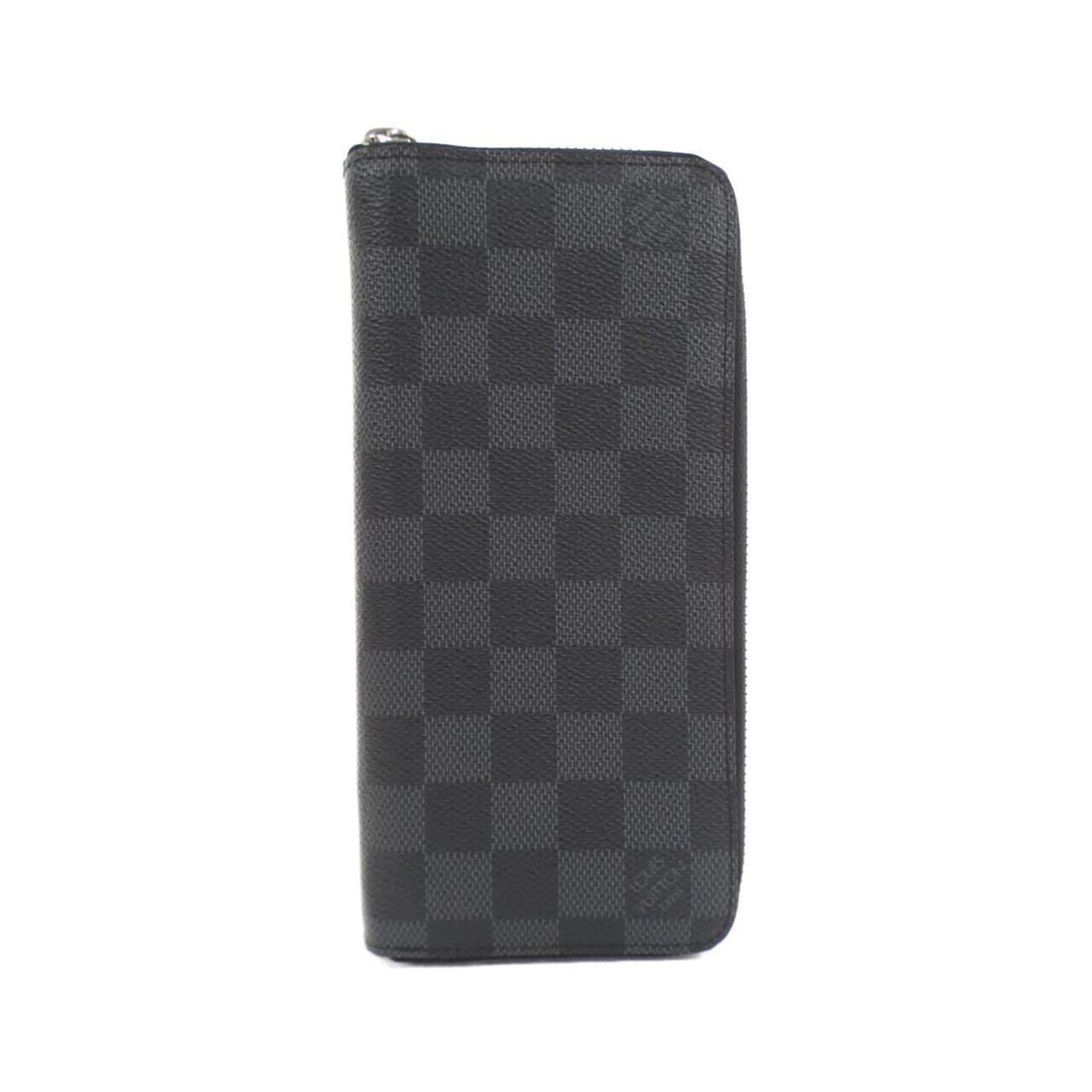 Louis Vuitton Graphite Coated Canvas Long Wallet (Bi-Fold) (Pre-Owned)