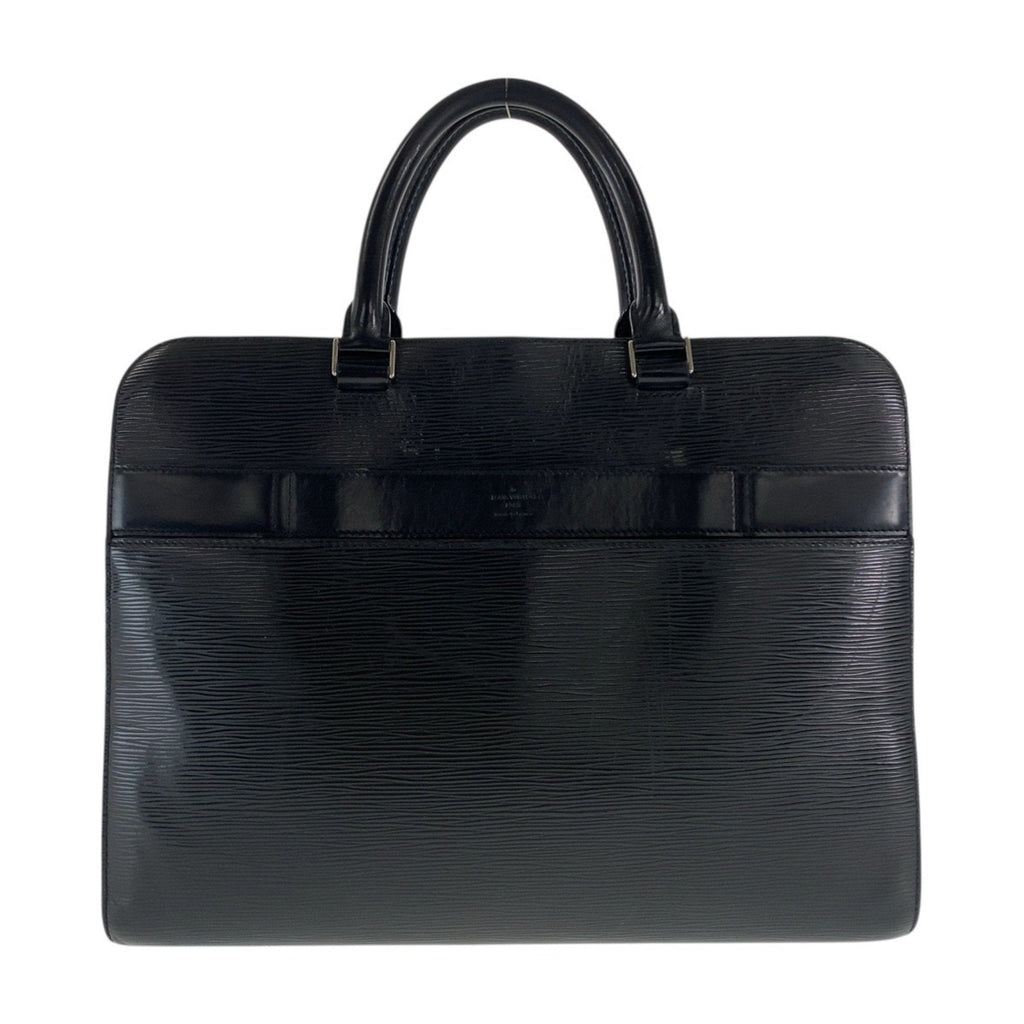 Louis Vuitton Black Noir Epi Leather Briefcase (Pre-Owned)