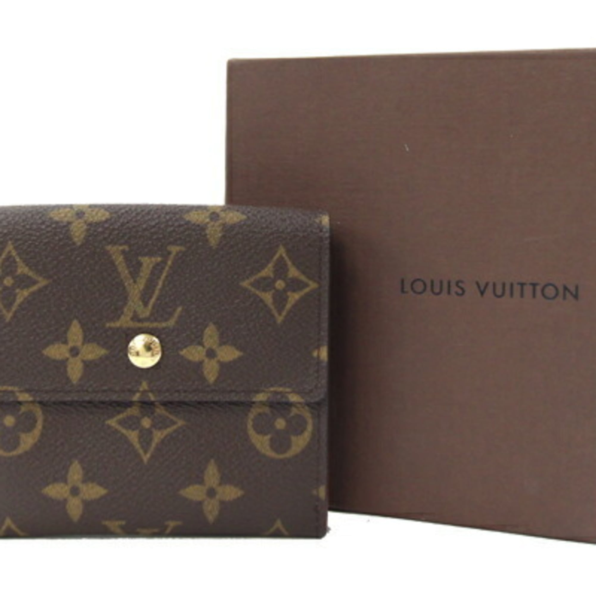Louis Vuitton Monogram Monogram Wallet (Tri-Fold) (Pre-Owned)