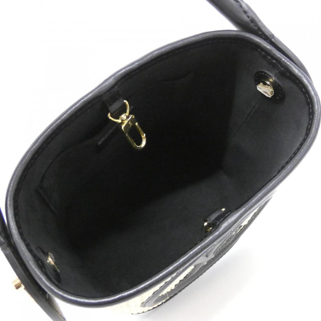Louis Vuitton Black Raffia Handbag (Pre-Owned)