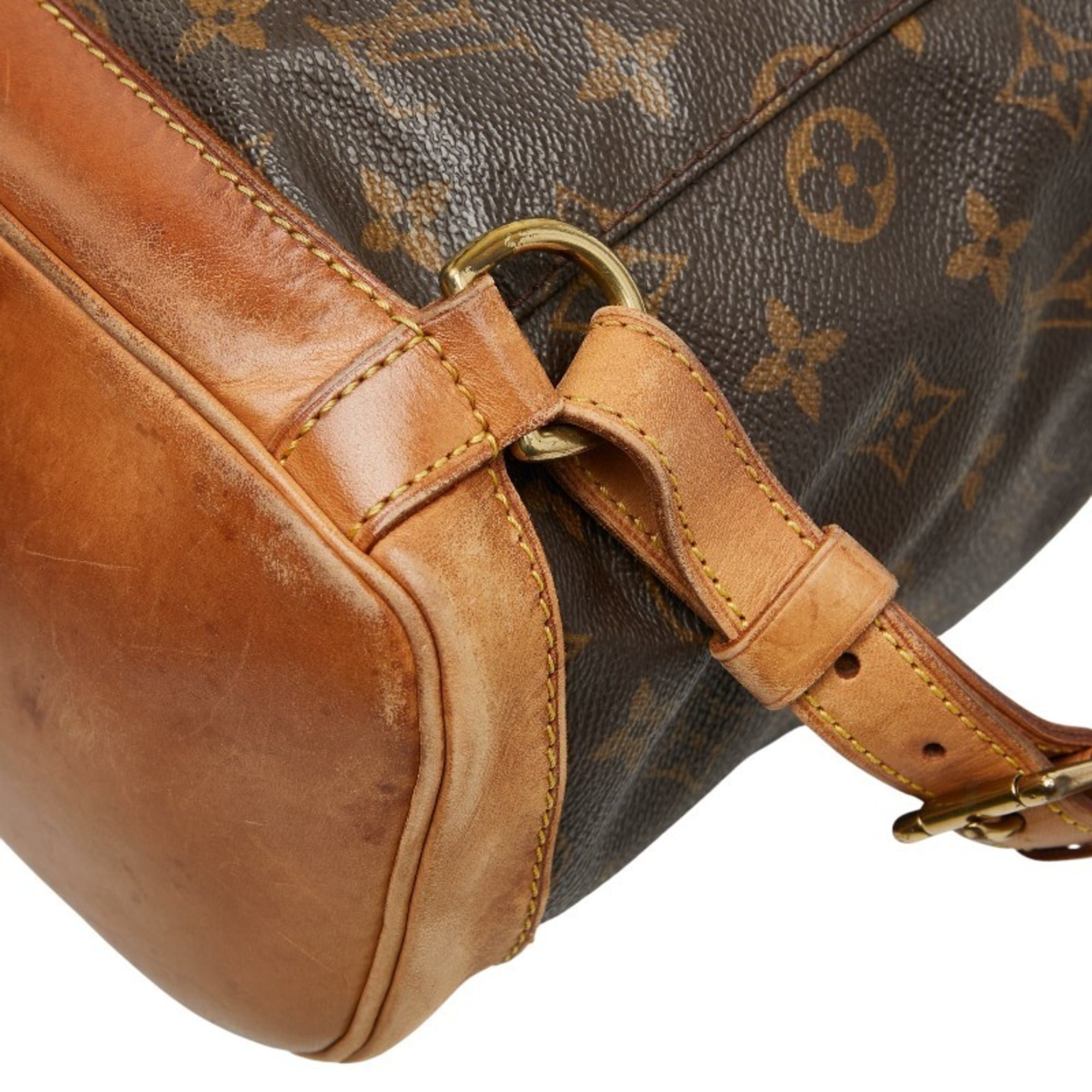 Louis Vuitton Brown Pvc Leather Backpack (Pre-Owned)