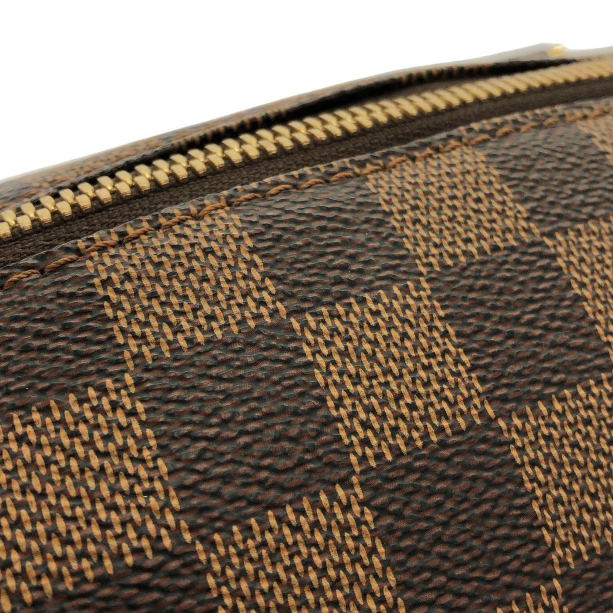 Louis Vuitton Brown Coated Canvas Handbag (Pre-Owned)