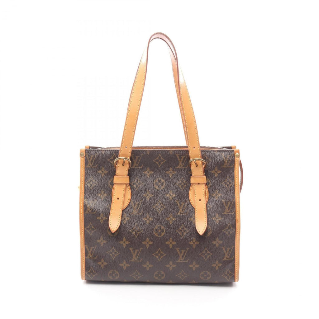 Louis Vuitton Brown Coated Canvas Pvc Monogram Leather Tote Bag (Pre-Owned)