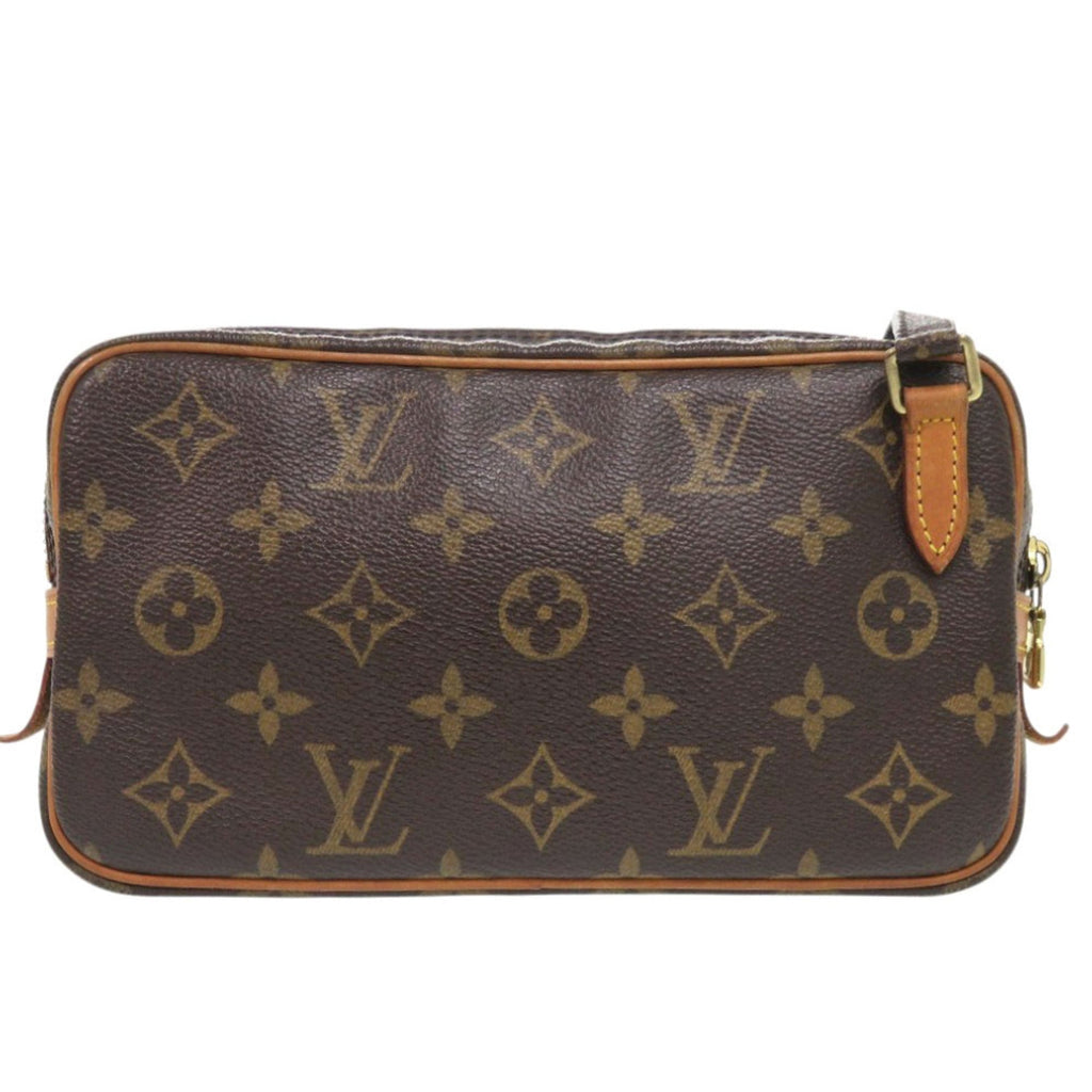 Louis Vuitton Brown Monogram Shoulder Bag (Pre-Owned)