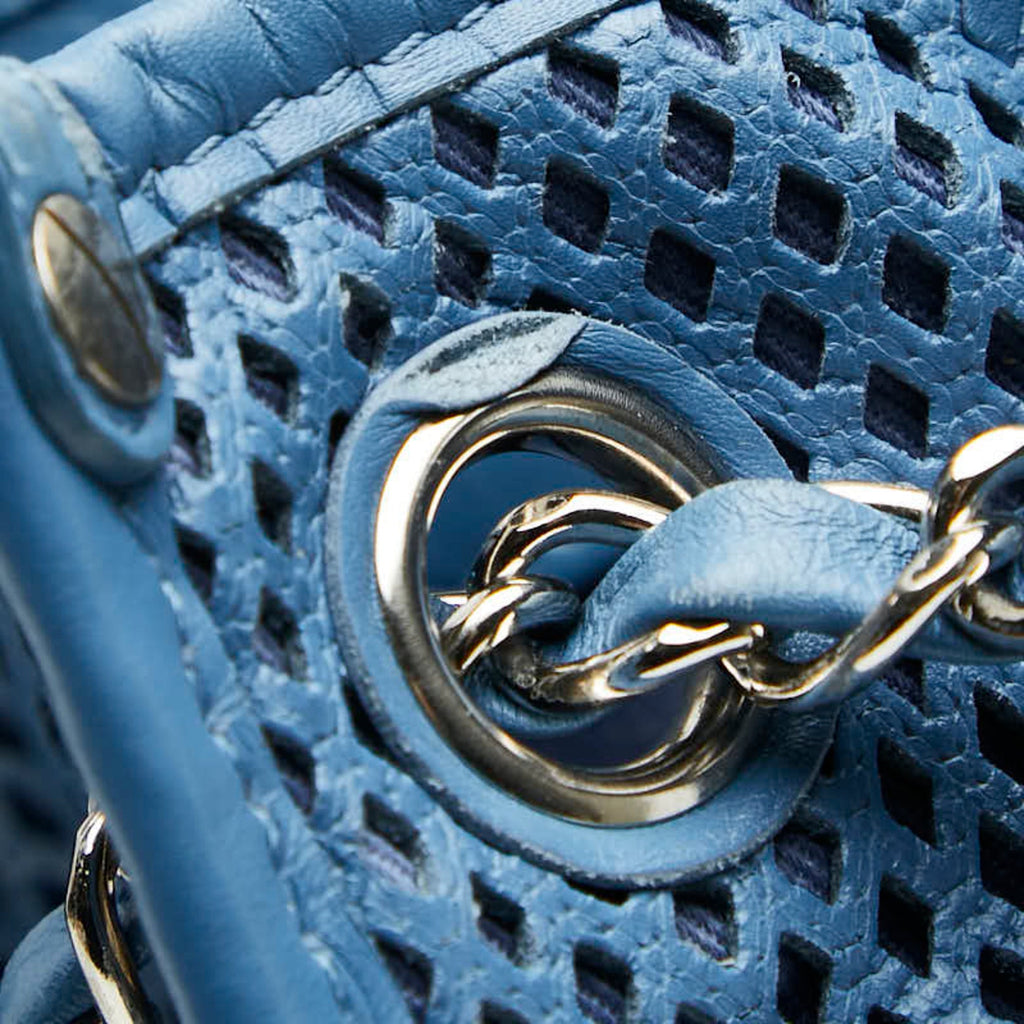 Up In The Air Tote Perforated Leather