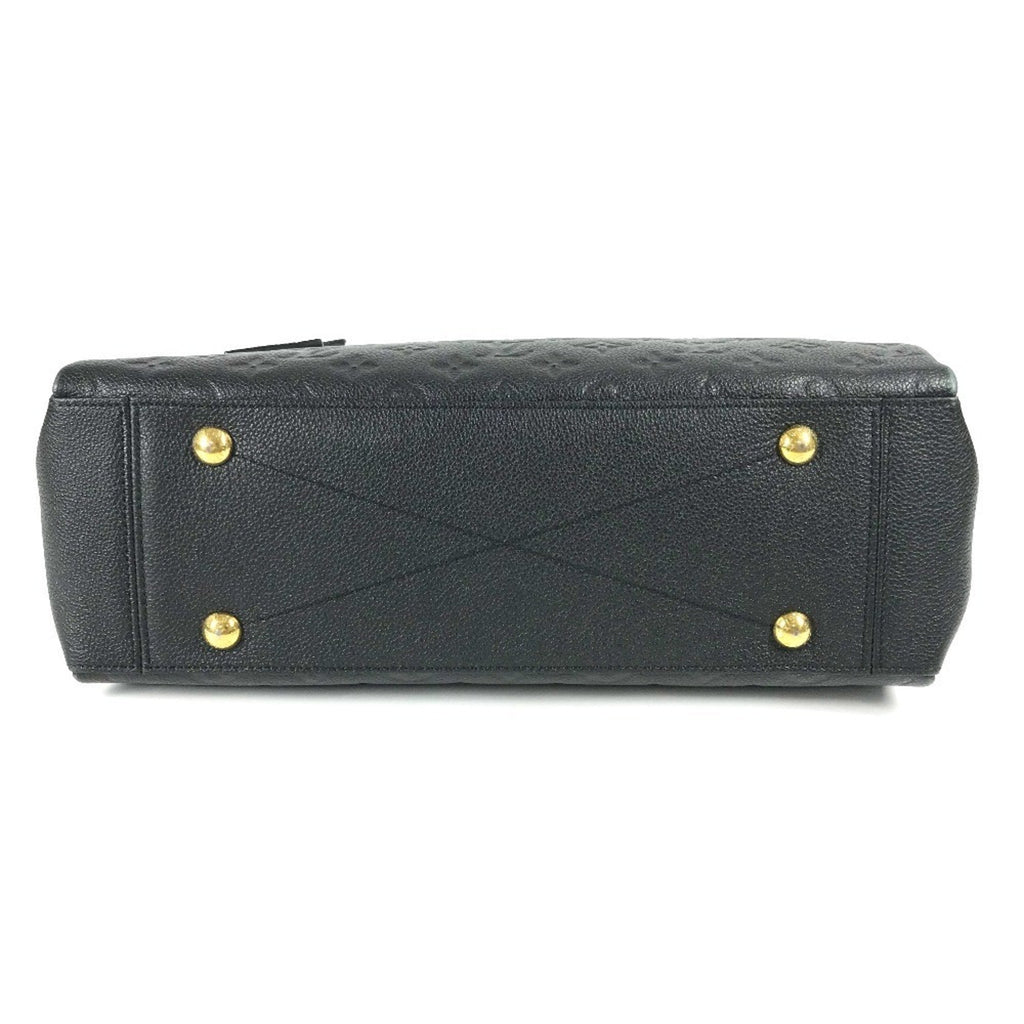 Louis Vuitton Black Noir Monogram Empreinte Shoulder Bag Tote Bag (Pre-Owned)