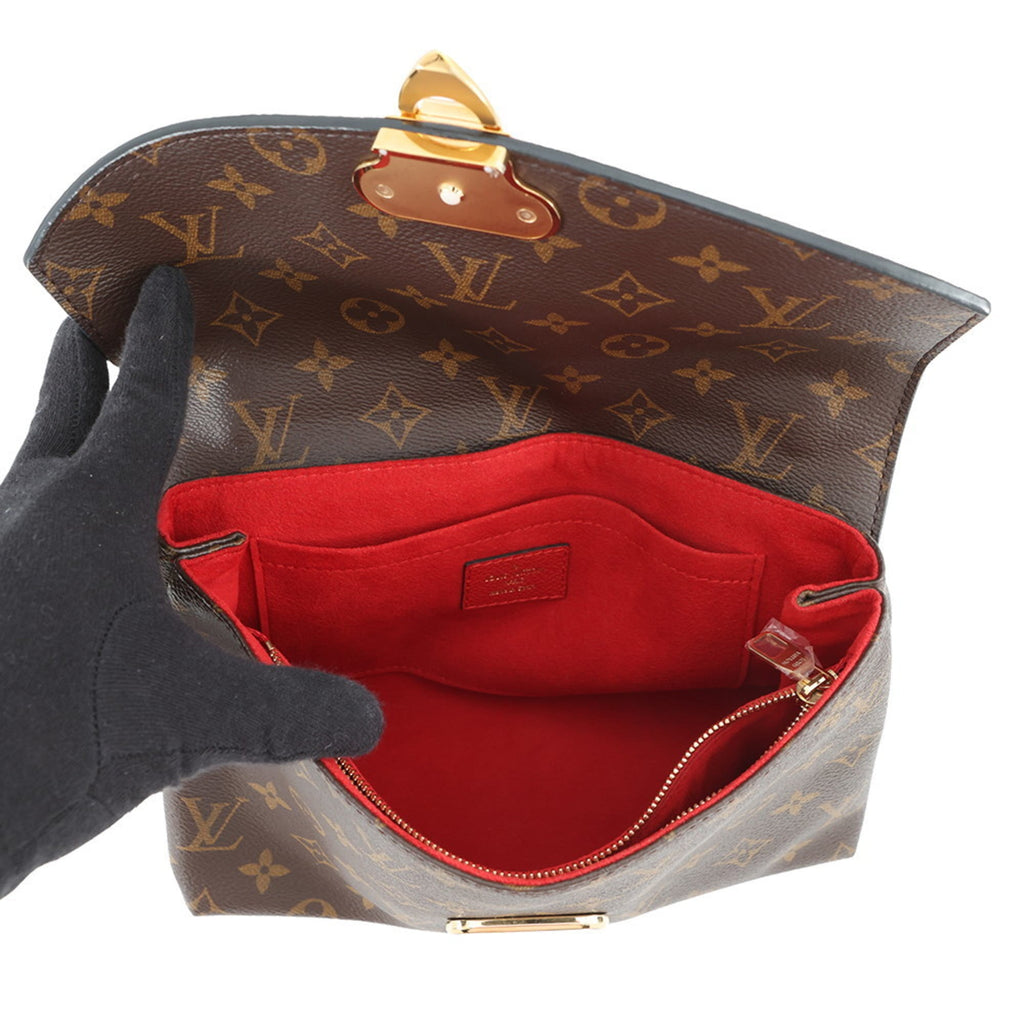Louis Vuitton Cerise Monogram Leather Shoulder Bag (Pre-Owned)