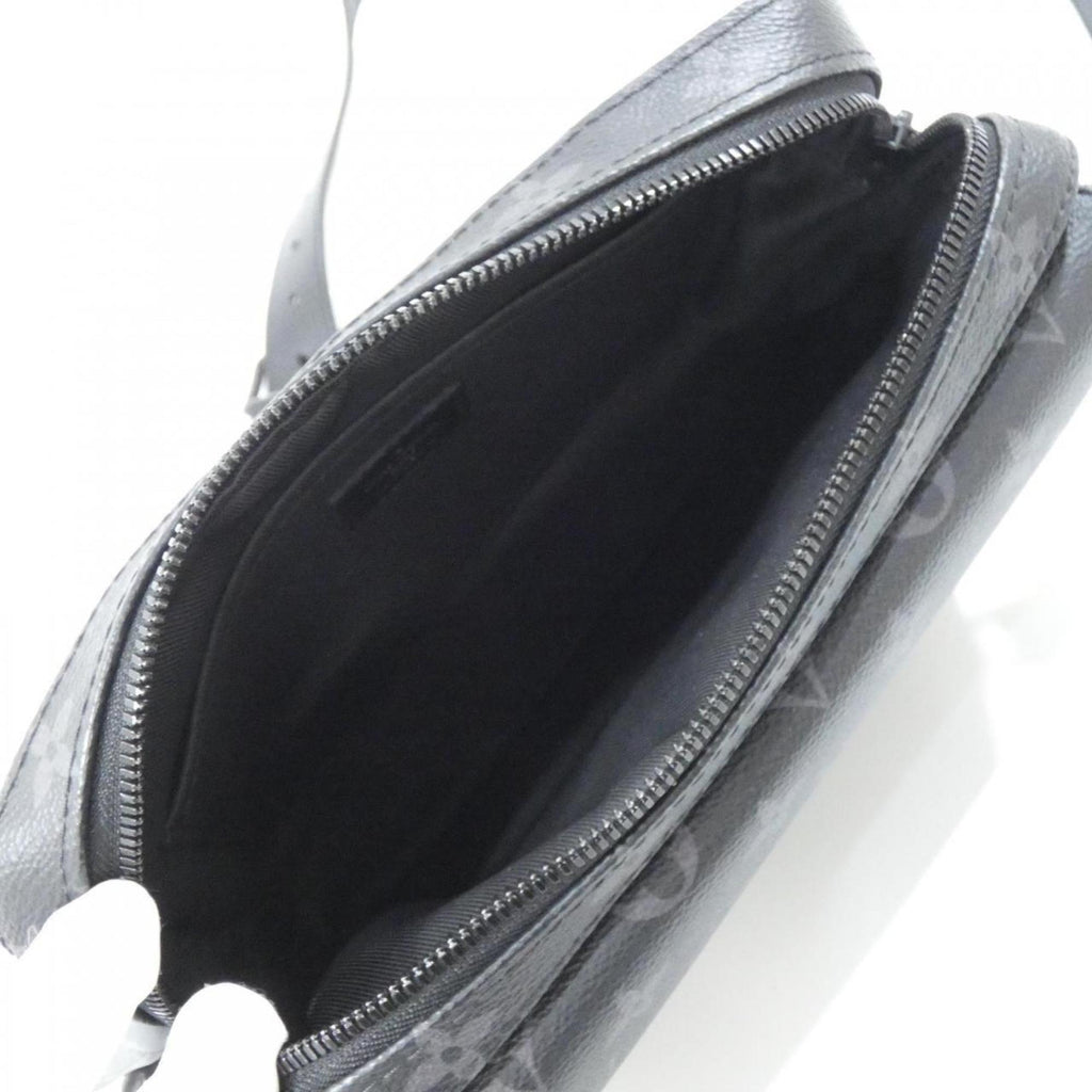 Louis Vuitton Black Coated Canvas Shoulder Bag (Pre-Owned)